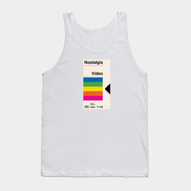 VHS CASSETTE BOX I Tank Top by encip